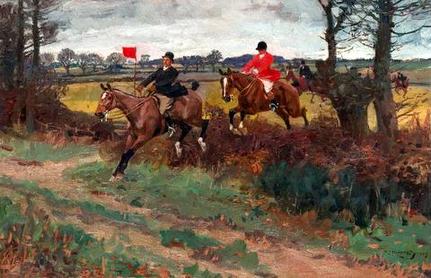 The Norwich Staghounds' Point-to-Point, 1902
