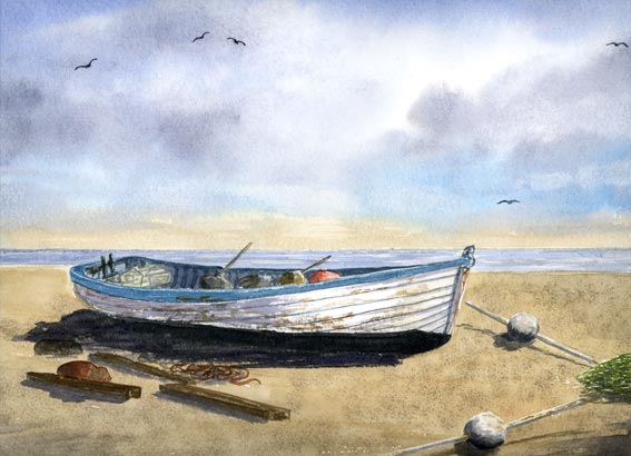 Fishing Boat at Aldburgh