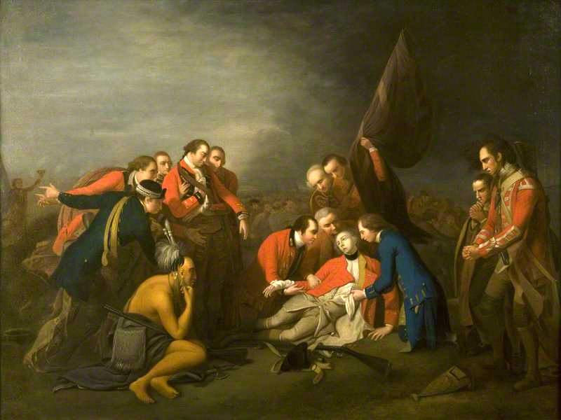 The Death of Wolfe (after Benjamin West)