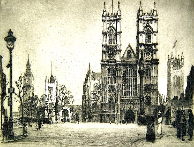 View of Westminster Abbey