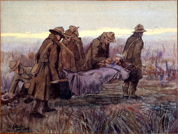 Stretcher Party, November 1918