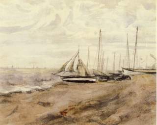 Beach with Boats