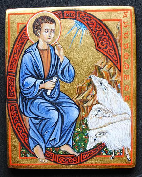 Icon of St Caedmon