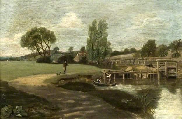 Flatford Lock, Suffolk