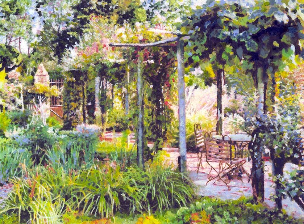 Garden in France