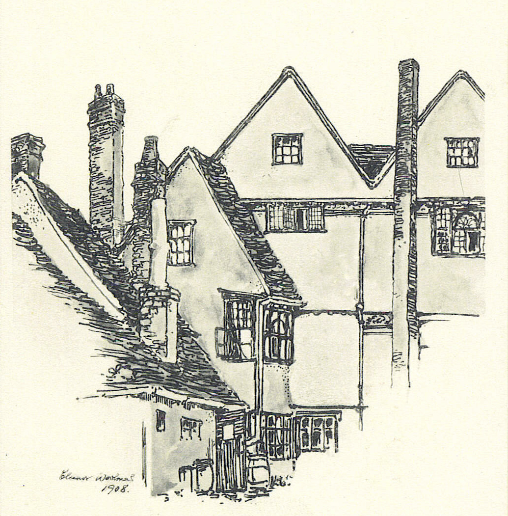 Hadleigh. Back of the Coffee Tavern