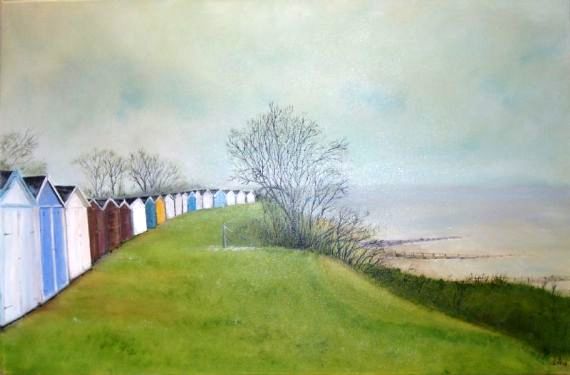 Beach Huts, Felixstowe