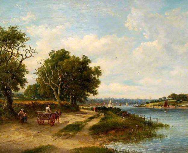 River Orwell from the Strand, Suffolk