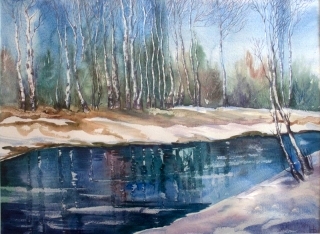 River in Winter