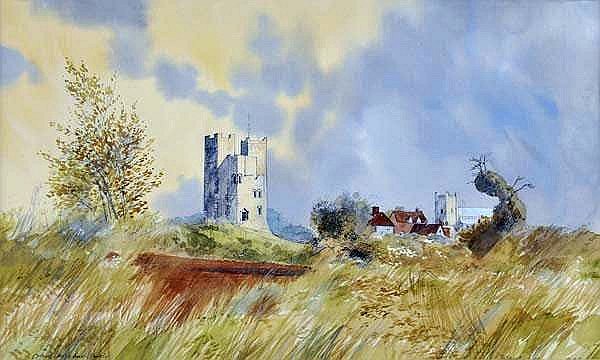 Orford Castle and Church