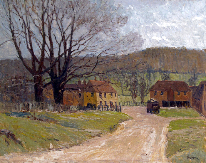 Village Landscape, Winter