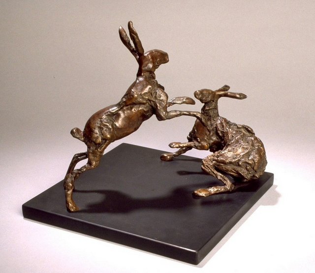 Boxing Hares