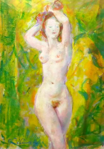 Standing Nude