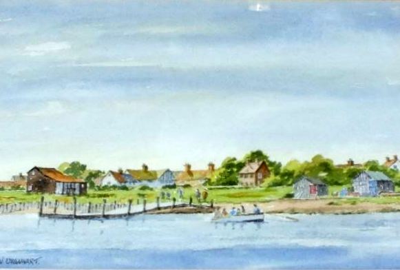 Walberswick from Black Shore Southwold