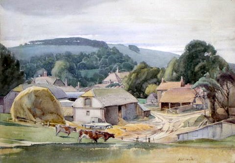 Farm Scene, West Sussex