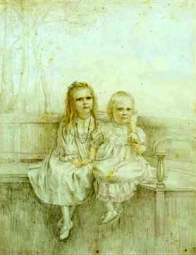 Portrait of Two Children