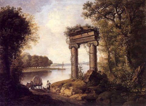 Classical Landscape with Ruins