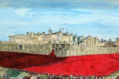 Tower of London Poppy Tribute