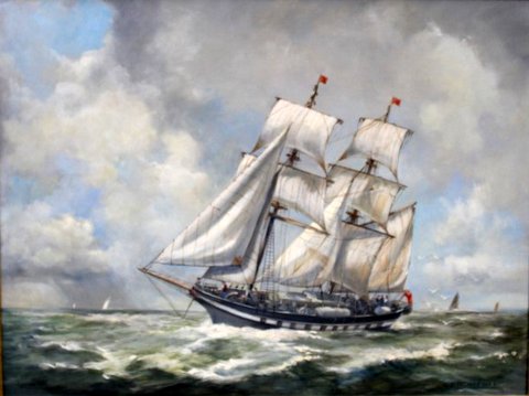 The Sail Training Brig 'Royalist'