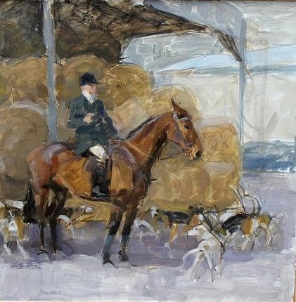 Huntsman and Hounds Gathered