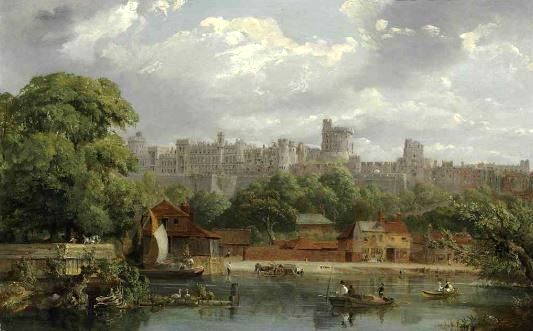 Windsor Castle from the Thames