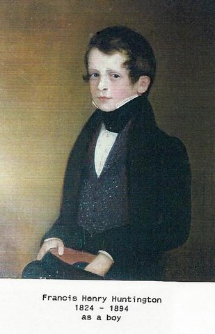 Francis Huntington as a Boy