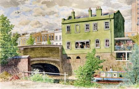 The Narrow Boat Inn, on the Grand Junction Canal, Islington