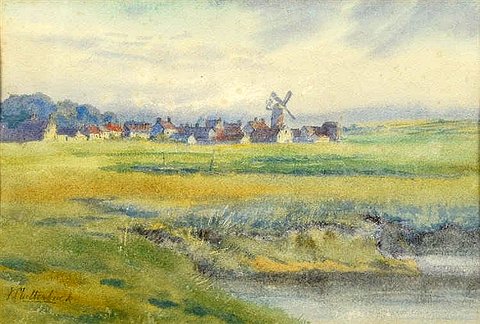 Windmill in an East Anglian Landscape