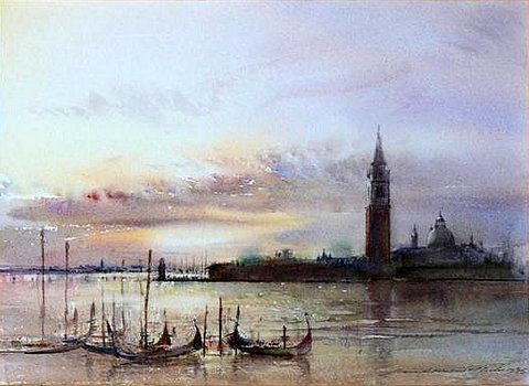 Dawn Sky behind San Giorgio Maggiore