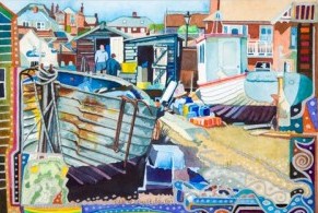 Fishing Boats on Aldeburgh Beach