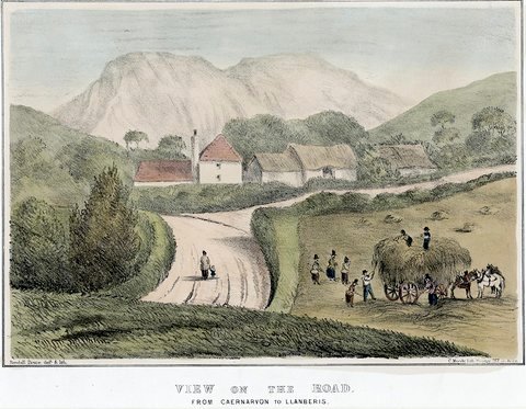 View on the Road from Caernarvon to Llanberis