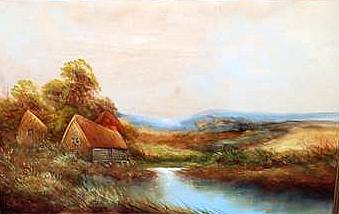 Cottage by a Lake