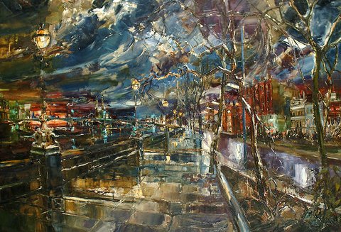 Nocturne, Chelsea Embankment