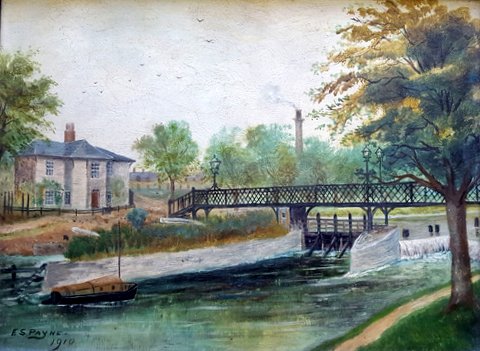 The Sluice House and Lock, Cambridge