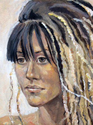 Girl with Dreads