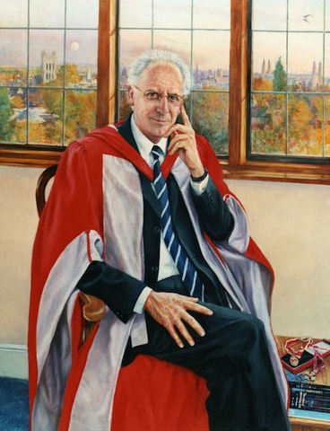Professor Sir Brian Heap Kt, CBE, ScD, FRS. Master of St. Edmunds College, Cambridge (1996-2004)