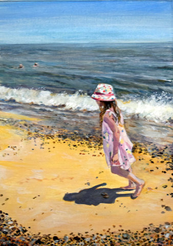 Girl at the Seaside