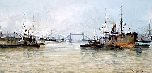 Shipping on the Thames