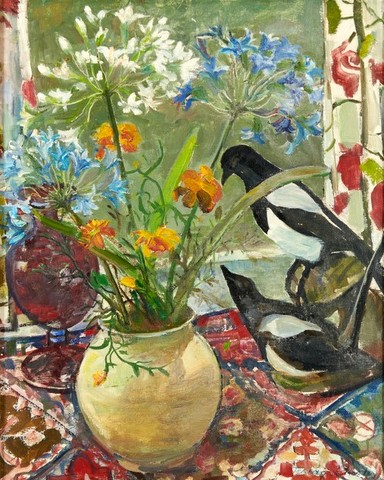 Still Life with Magpies