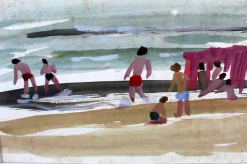 Bathers, Early Morning