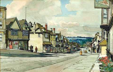 Burford High Street, Oxfordshire