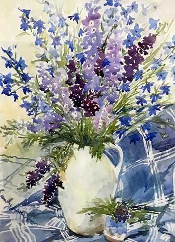 Delphiniums