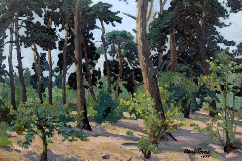 Landscape with Trees