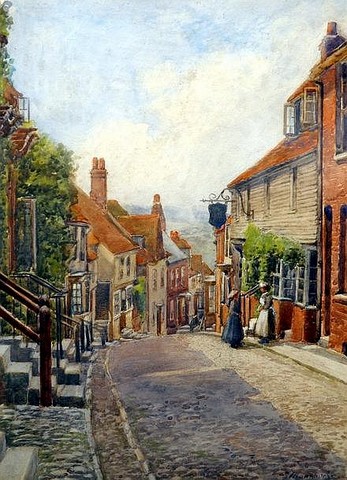 Street Scene with Figures