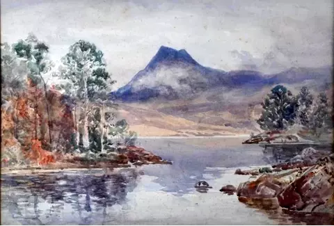 A View of Loch Maree, Scotland