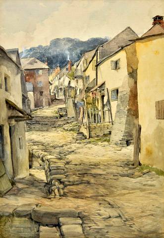 Clovelly, North Devon, 1850