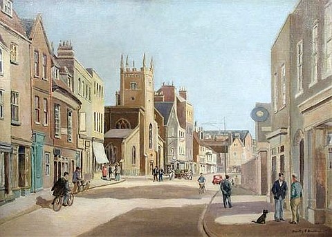 View of Bridge Street, Cambridge