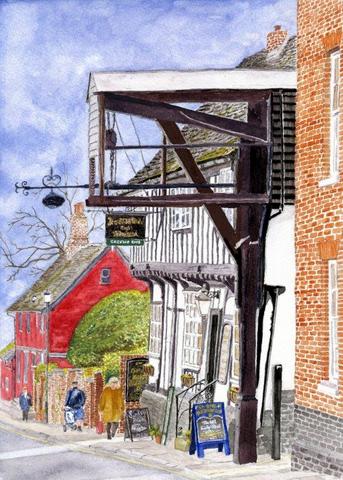 Woodbridge - Ye olde Bell and Steelyard 