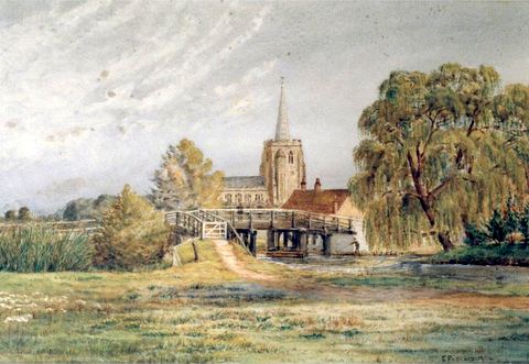 Bramford Bridge and Church