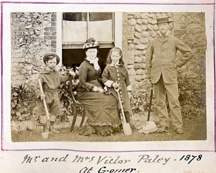 William Victor Paley, wife, son and daughter